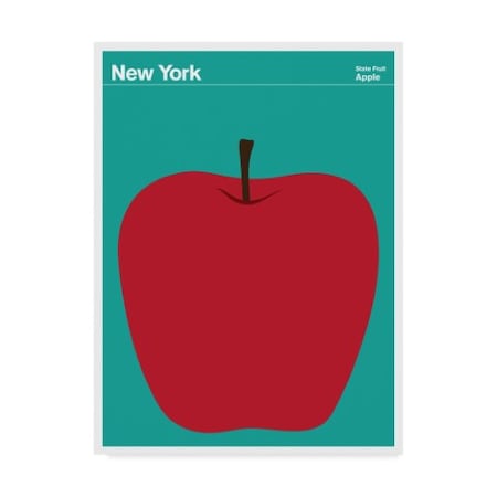 Print Collection - Artist 'New York Apple' Canvas Art,18x24